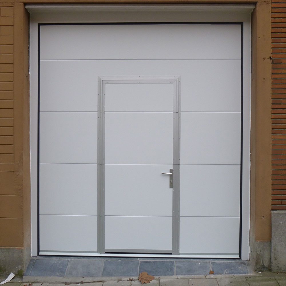 Portillon pour portes de garage sectionnelles