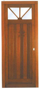 Porte d'entrée en bois GAMMA